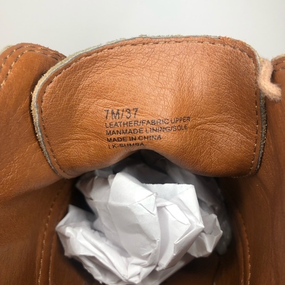 Lucky Brand lace up wedge booties - Picture 9 of 13